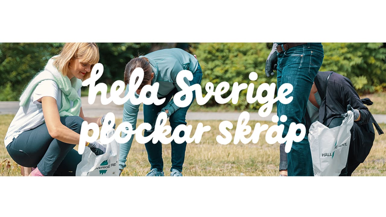 Hela Sverige plockar skräp!