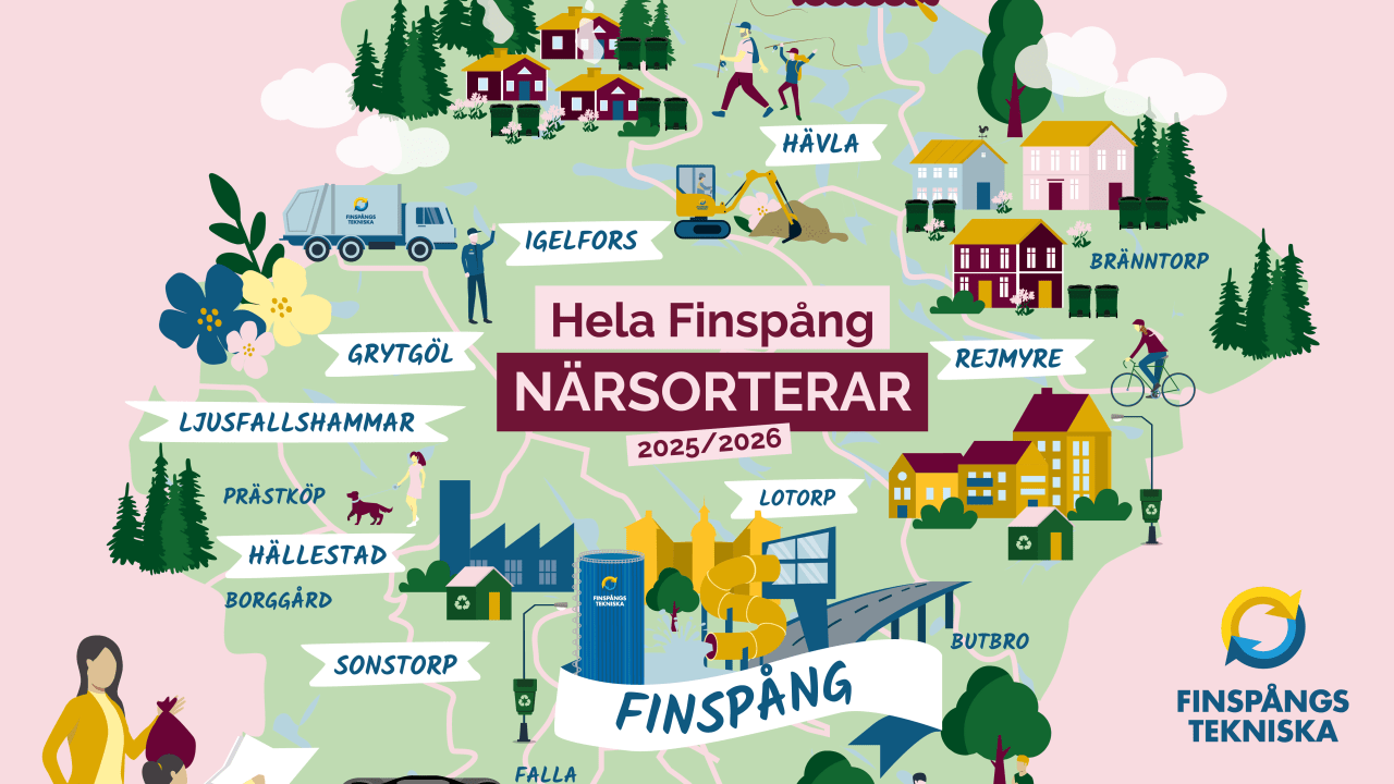 Hela Finspång närsorterar!