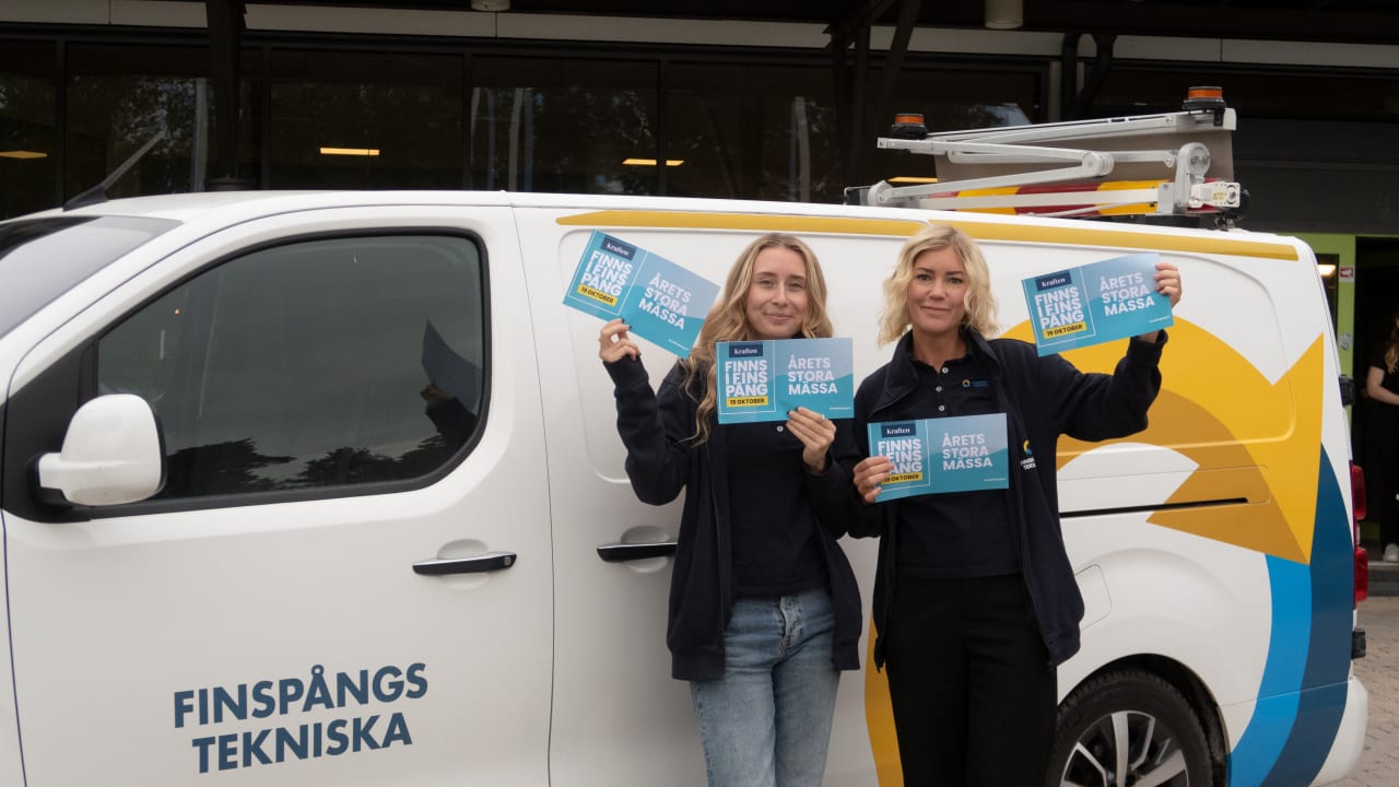 Imorgon är det äntligen dags för Finns i Finspång mässan!