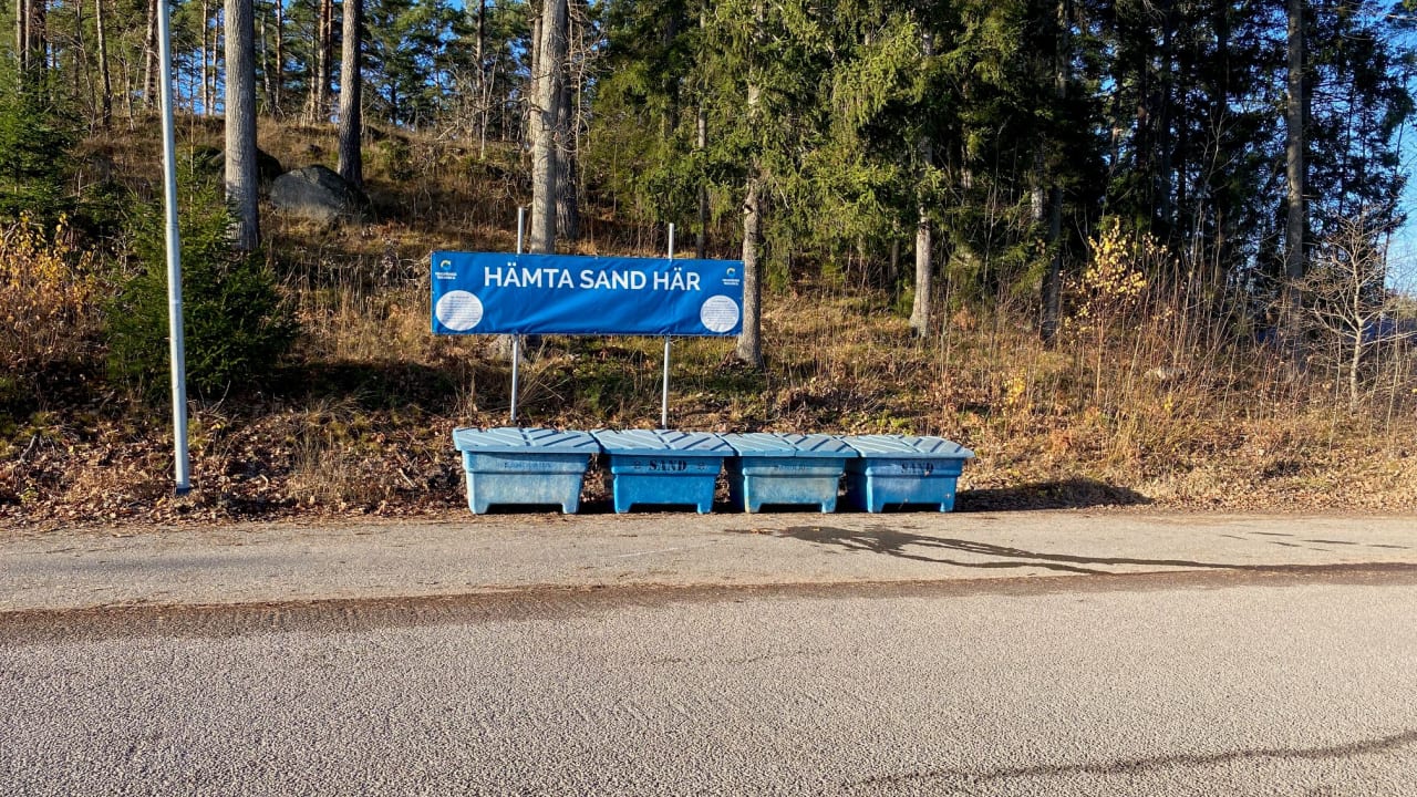 Halkan är runt hörnet!