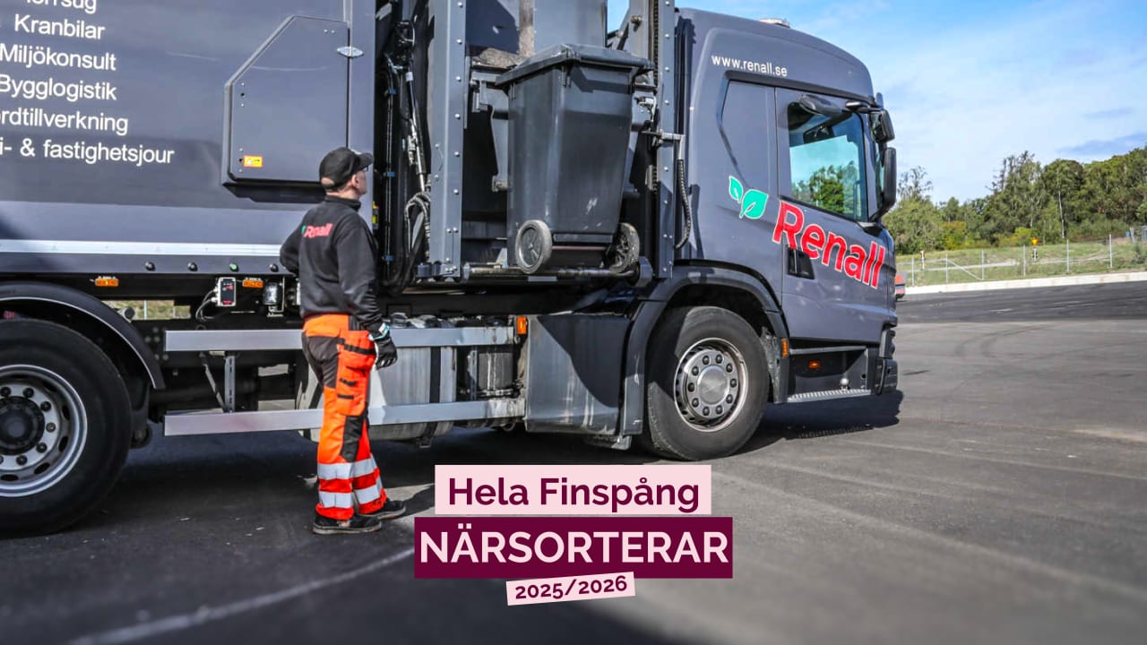 Ny entreprenör för sophämtning – Renall tar över från 1 april