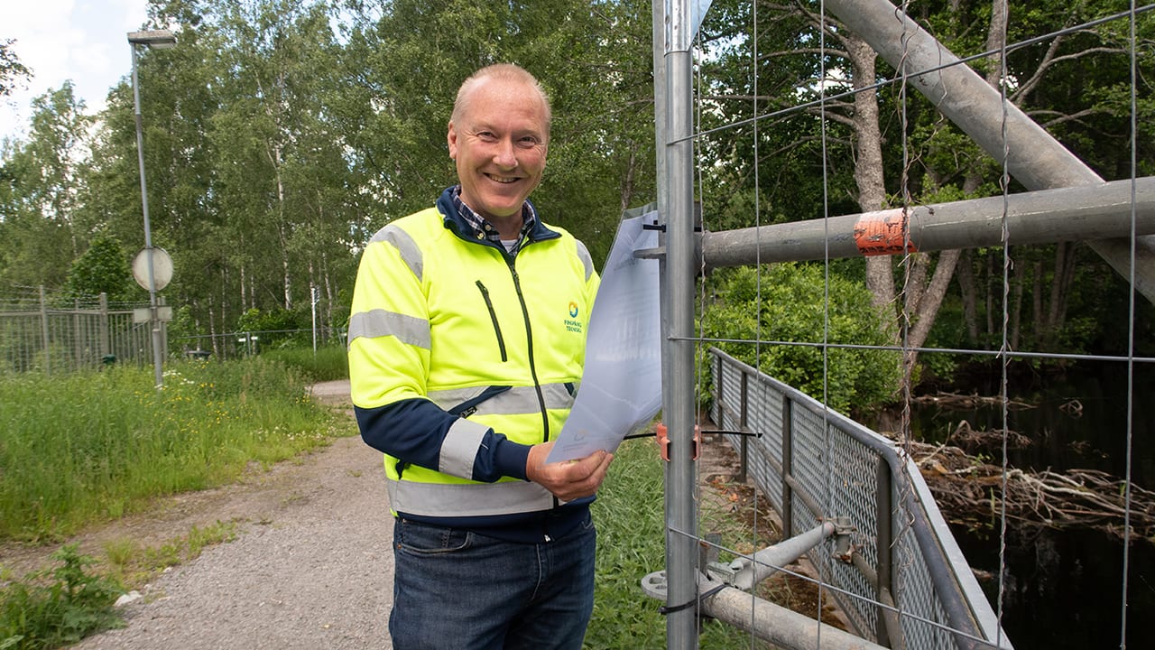 Ny bro över Lotorpsån på väg – tillverkas lokalt i Sonstorp