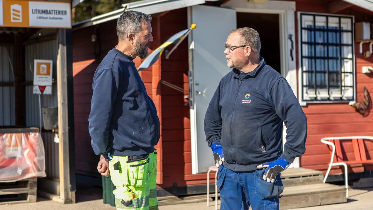Sommartider på Sjömansängs återvinningscentral under juli