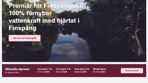Premiär för FinspongsEl! 