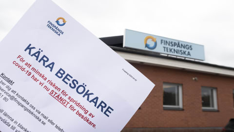 Stängt för besökare