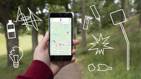 Enkel och smidig felanmälan direkt i mobilen