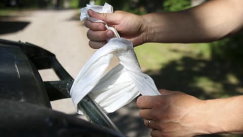 Påfyllning av Gröna påsen