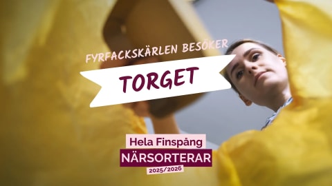 Vi ses på torget – på Finspång Clean Up Day