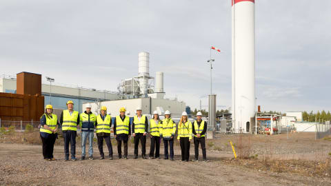 Siemens Energy och Finspångs Tekniska i nytt samarbete – omvandlar överskottsel till hållbar lokal fjärrvärme